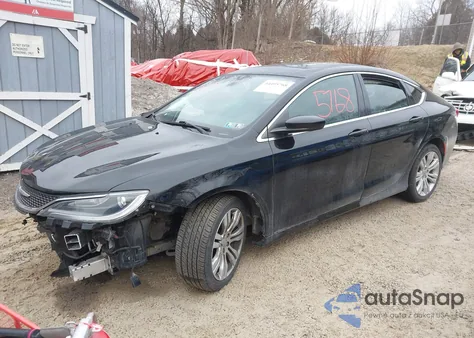 2015 Chrysler 200 Limited из США, поврежденный, VIN 1C3CCCABXFN547234